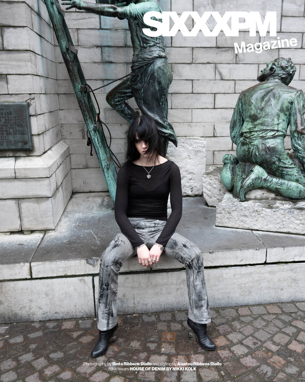 SIXXXPM Magazine ISSUE 1  COVER Binta & Aisatou Ribbens